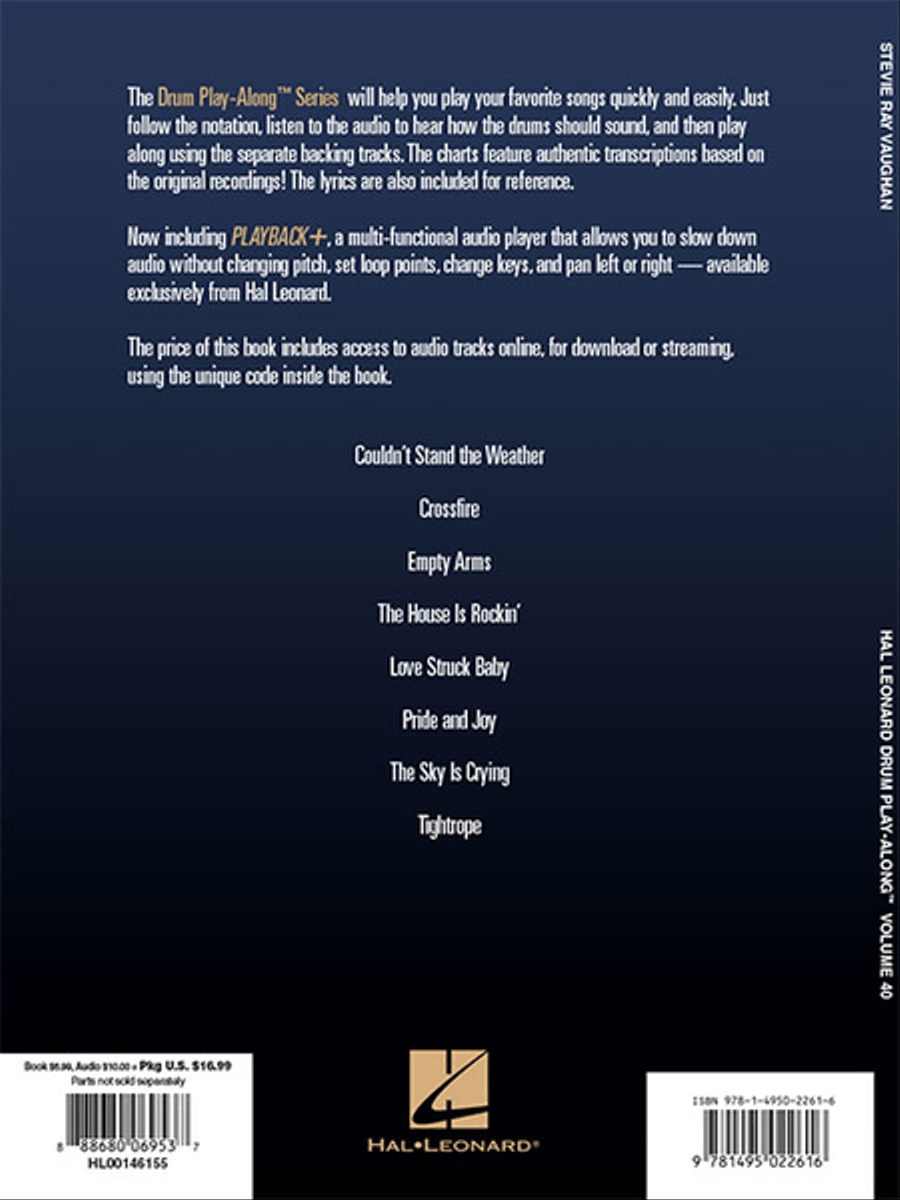 Stevie Ray Vaughan Percussion scores gallery preview page 5