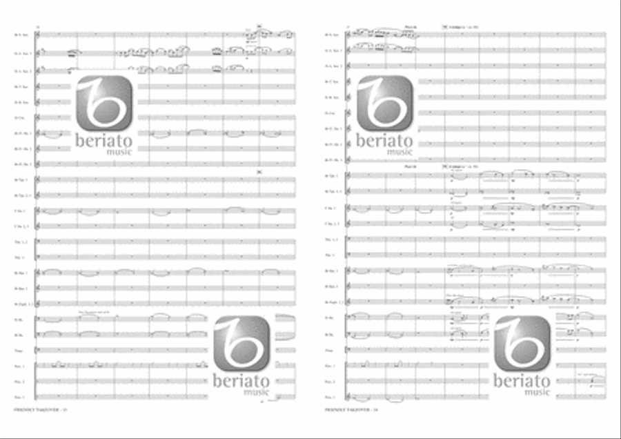 Friendly Takeover Friendly Takeover Fanfare Band scores gallery preview page 9