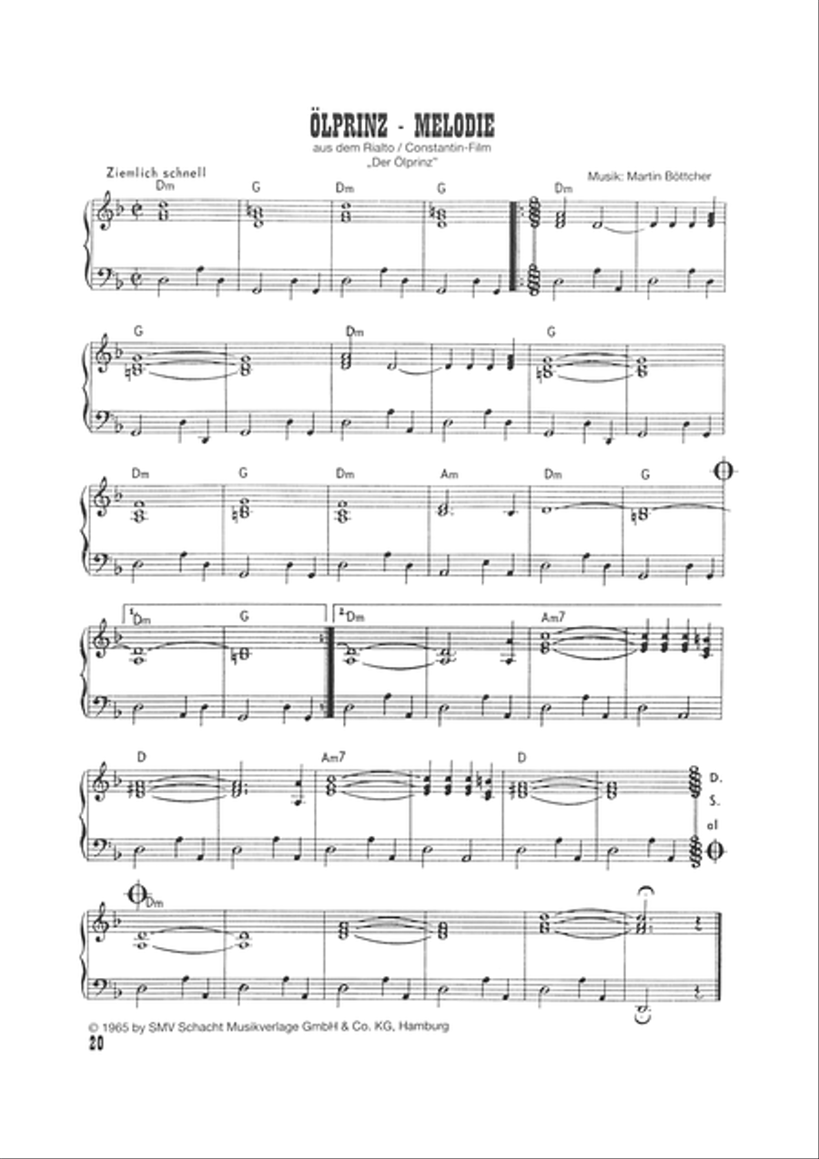 Olprinz-Melodie Piano Solo scores gallery preview page 3