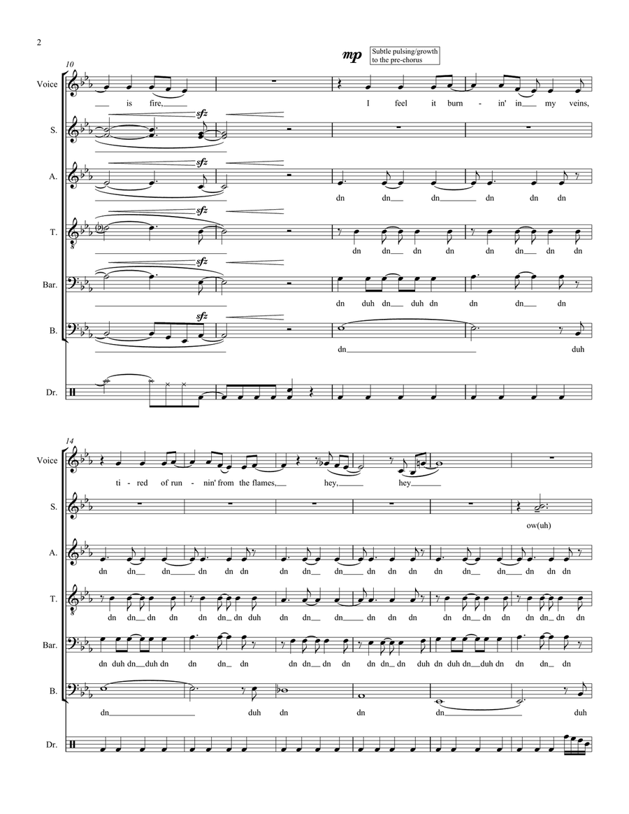 Love Is Fire Love Is Fire Divisi scores gallery preview page 2