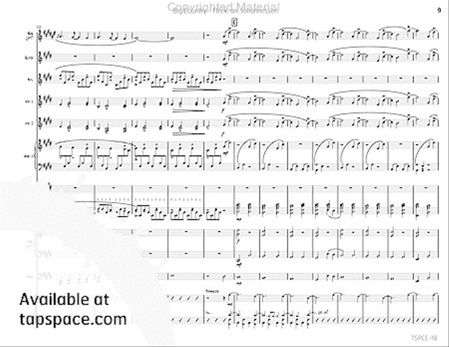 Big Country Percussion Ensemble scores gallery preview page 14