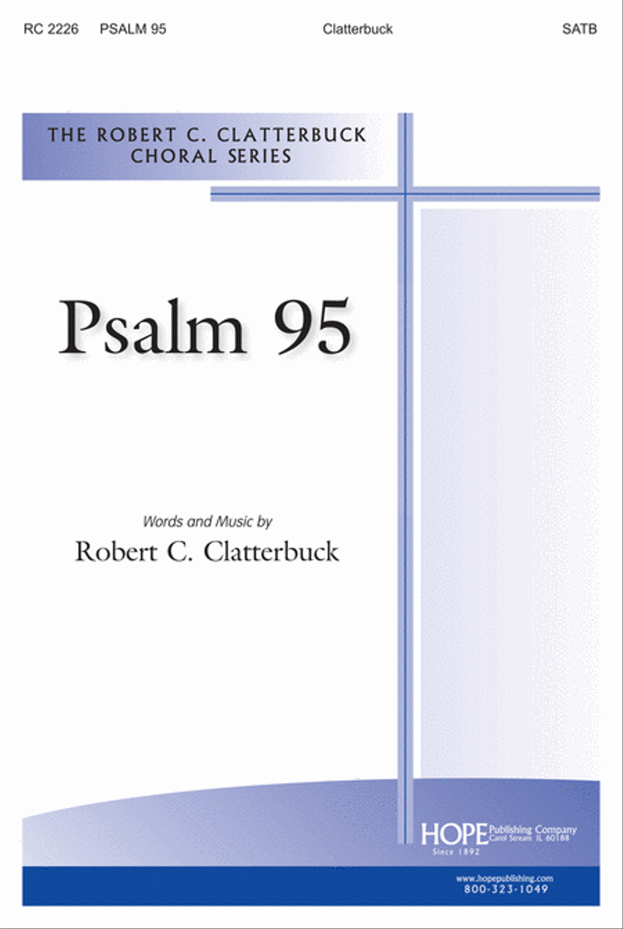 Psalm 95 4-Part scores gallery preview page 1