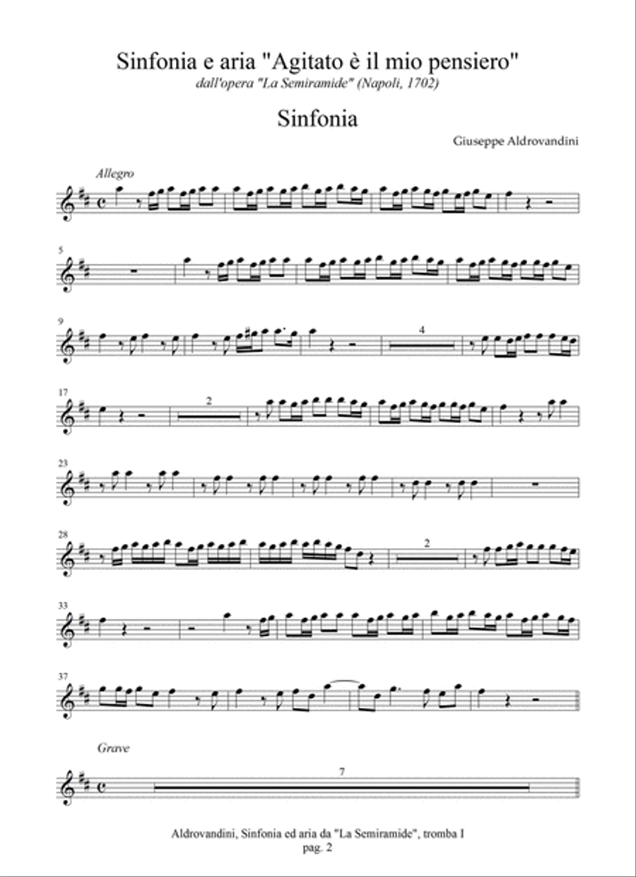Sinfonia e Aria 