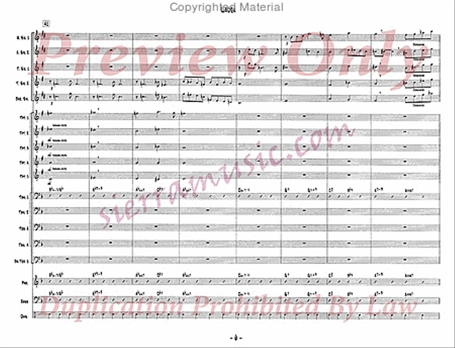 Laura Jazz Ensemble scores gallery preview page 7