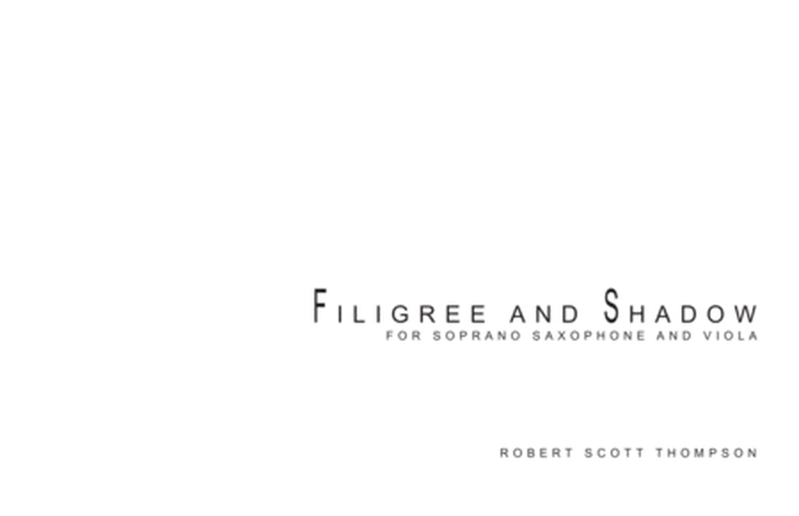 [Thompson] Filigree and Shadow