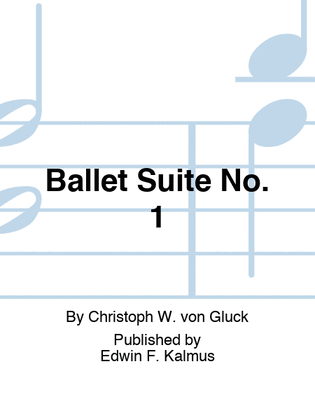 Book cover for Ballet Suite No. 1