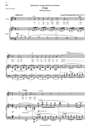 Son, Op. 8 No. 5 (D Major)