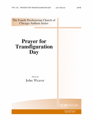 Book cover for Prayer for Transfiguration Day