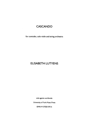 Book cover for Cascando Op.117
