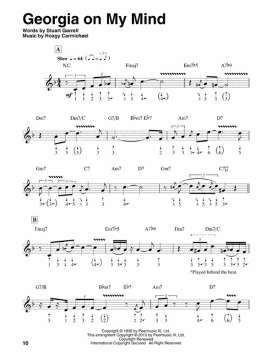 Jazz Standards Harmonica scores gallery preview page 4