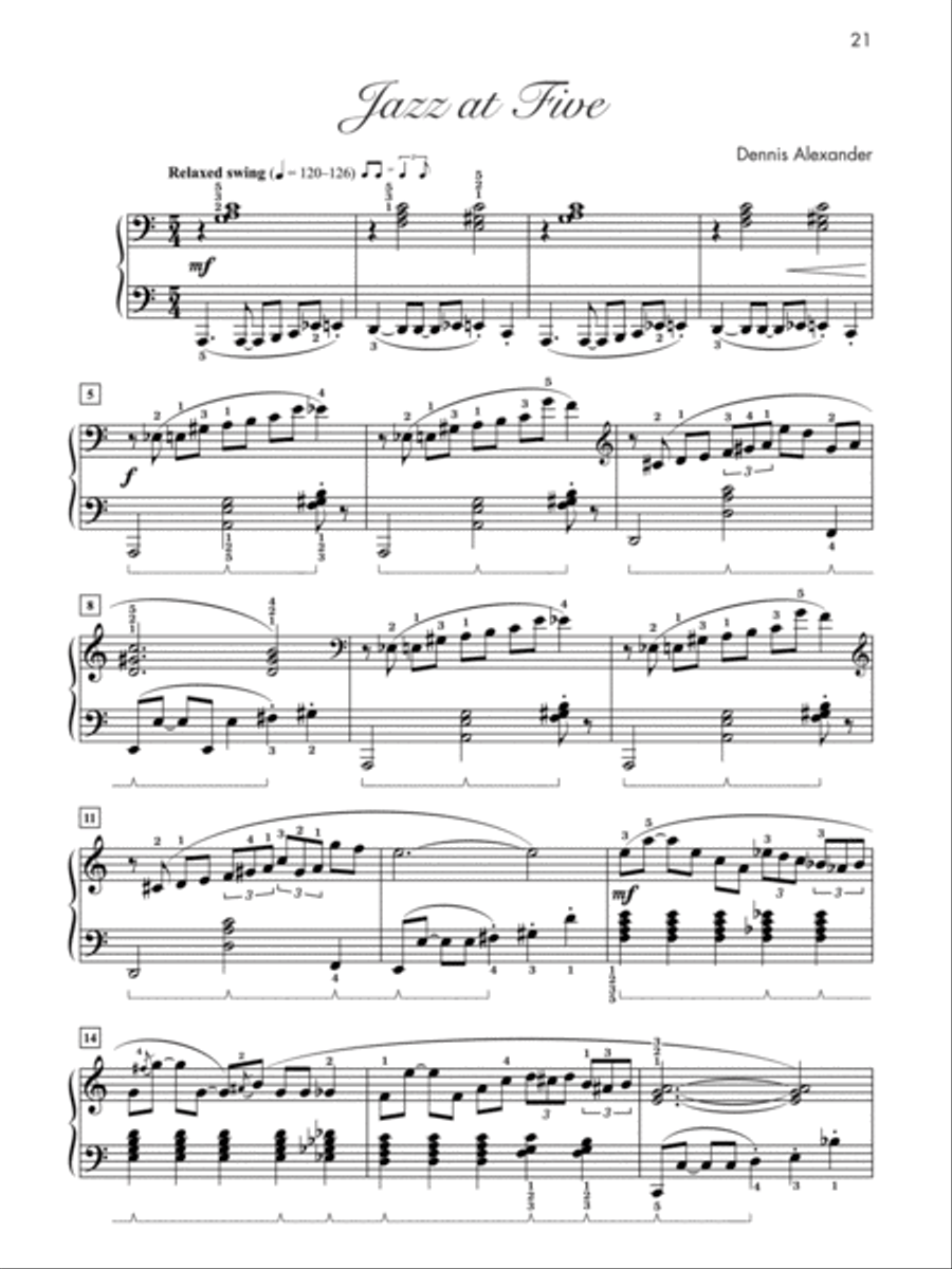 Especially in Jazzy Style, Book 3 Piano Solo scores gallery preview page 5