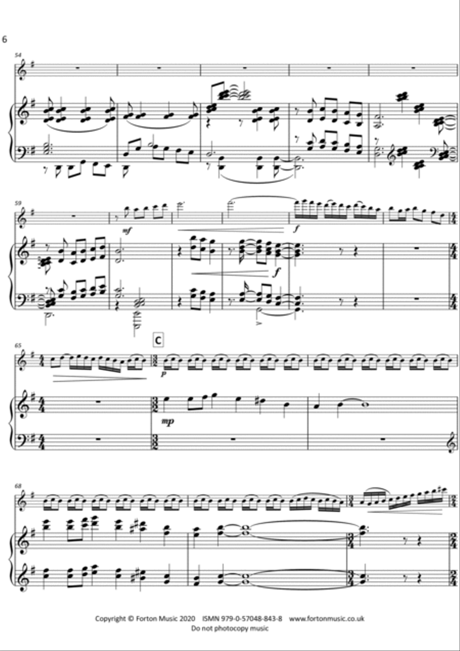 Flute Concerto Flute scores gallery preview page 6