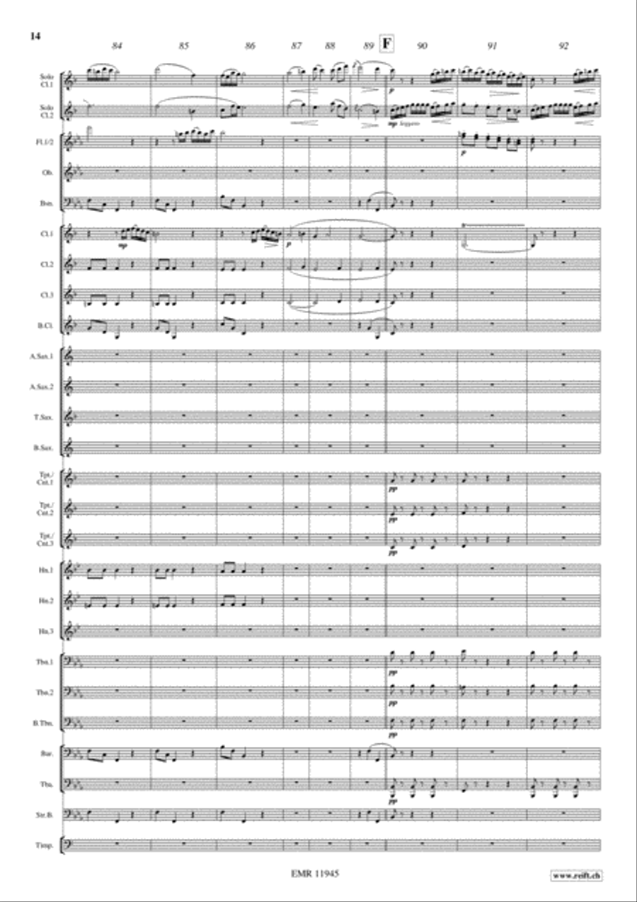 Concerto Concert Band scores gallery preview page 14