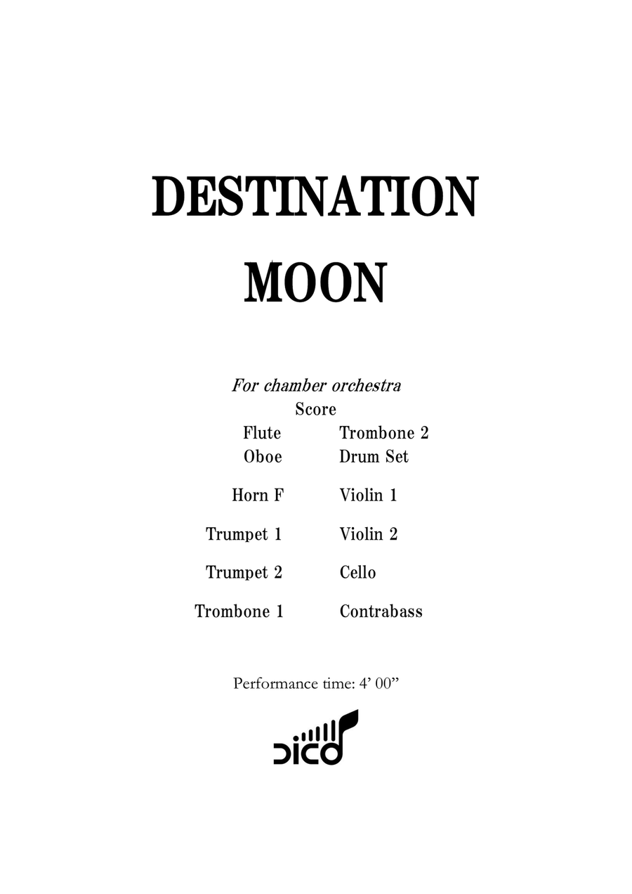 Destination Moon Chamber Orchestra scores gallery preview page 3