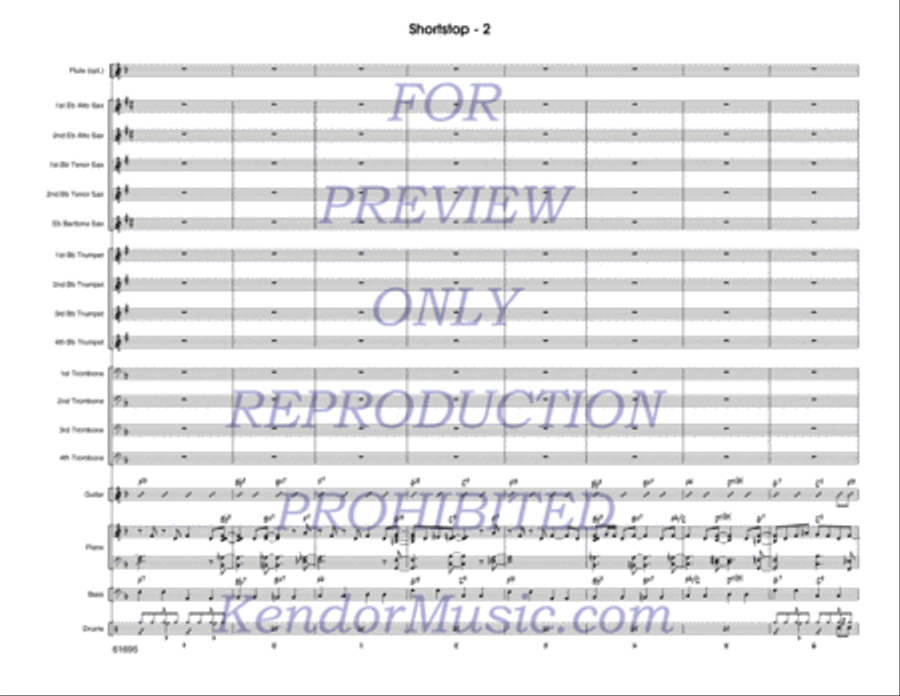 Shortstop Jazz Ensemble scores gallery preview page 3