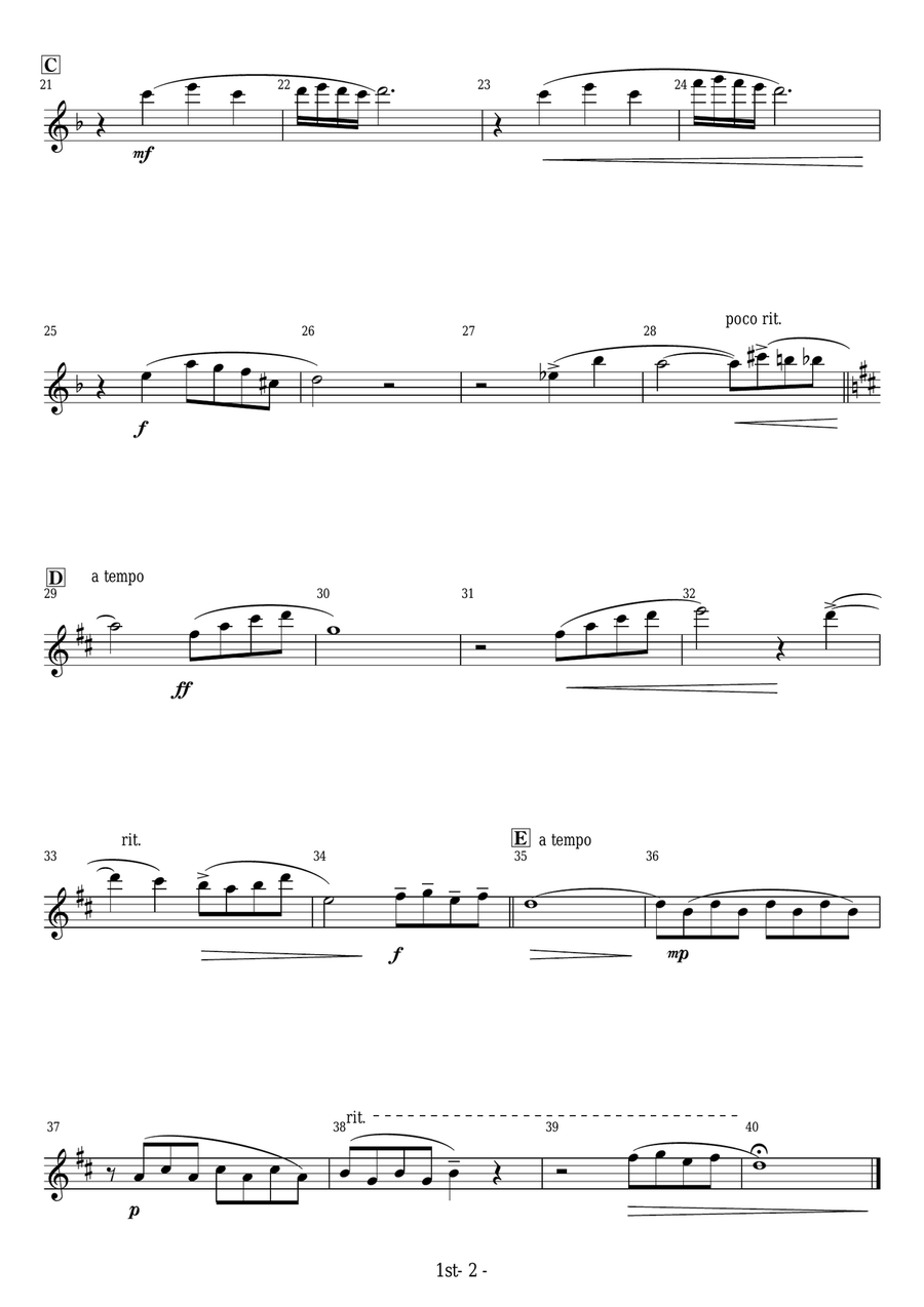 Beauty And The Beast Woodwind Trio scores gallery preview page 5