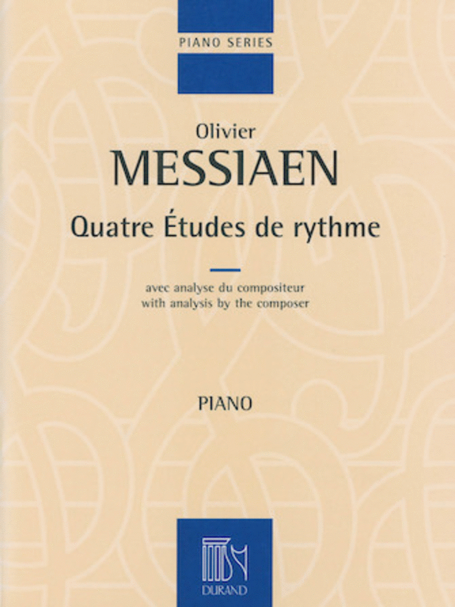 4 Études de rythme 4 Études de rythme Piano Solo scores gallery preview page 1