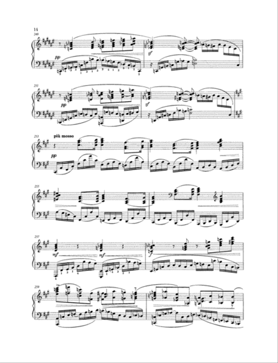 Sonata in F-sharp Minor Small Ensemble scores gallery preview page 3