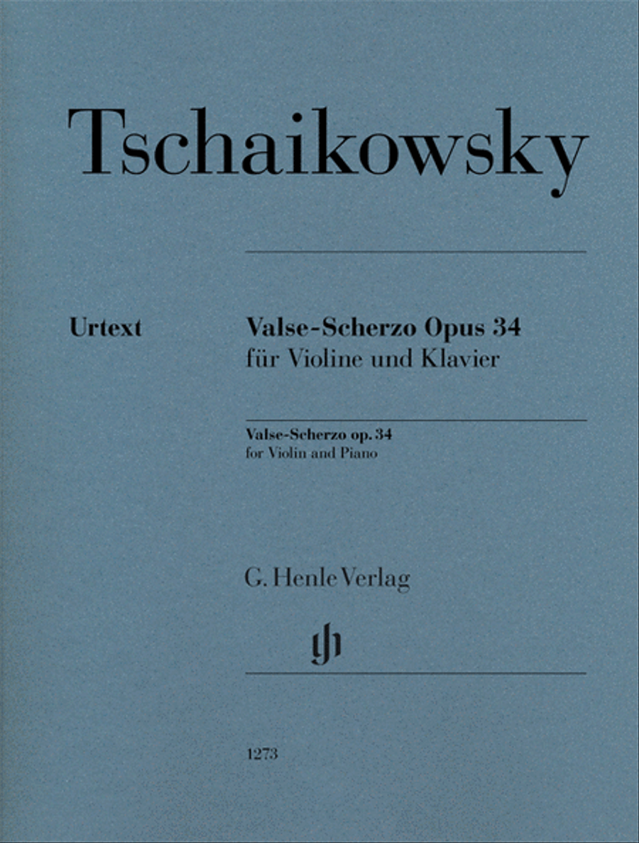 Valse-Scherzo Op. 34 Violin Solo scores gallery preview page 1
