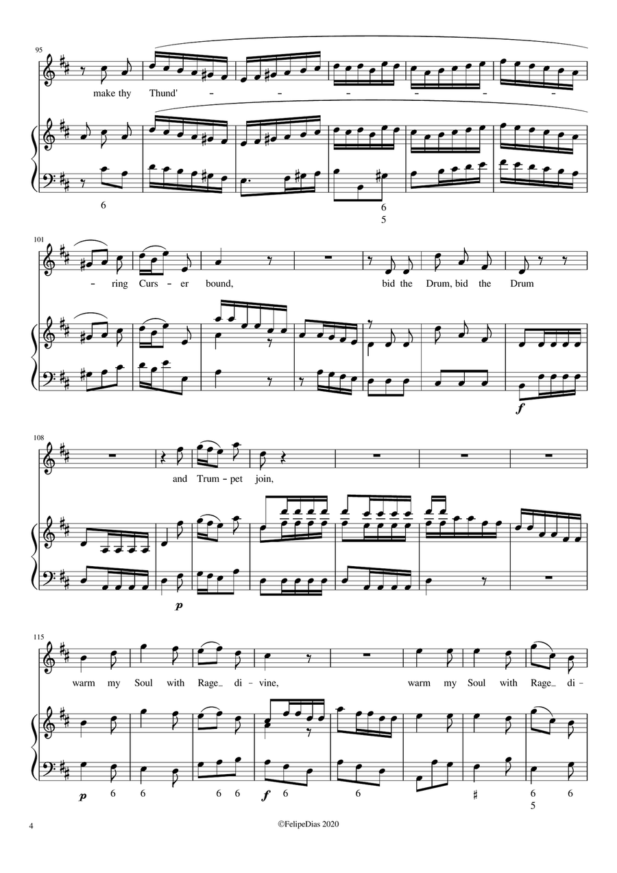 Rise glory rise Piano, Vocal scores gallery preview page 4
