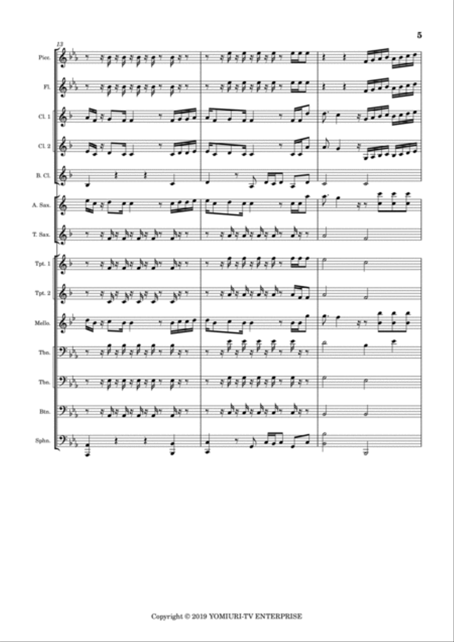 Odd Future Odd Future Marching Band scores gallery preview page 5