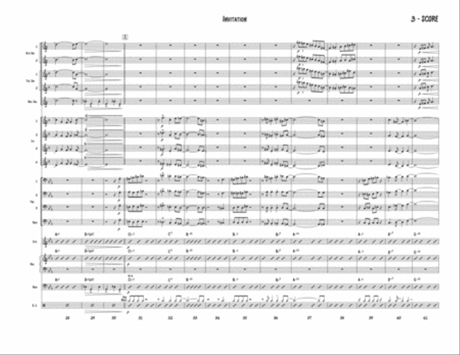 Invitation Jazz Ensemble scores gallery preview page 3