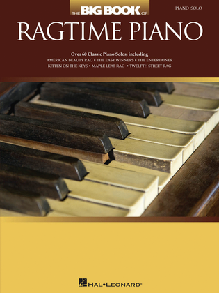 Book cover for The Big Book of Ragtime Piano