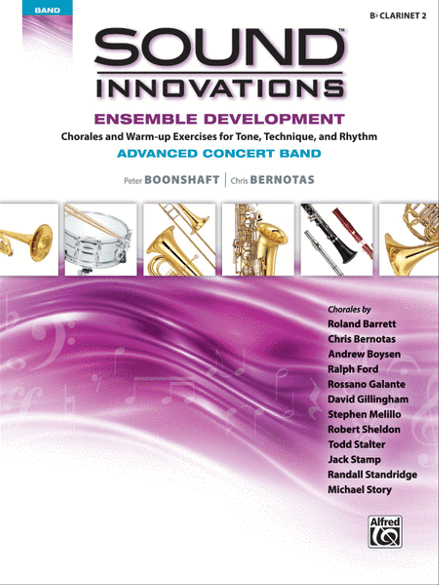 Sound Innovations for Concert Band -- Ensemble Development for Advanced Concert Band Concert Band Methods scores gallery preview page 1