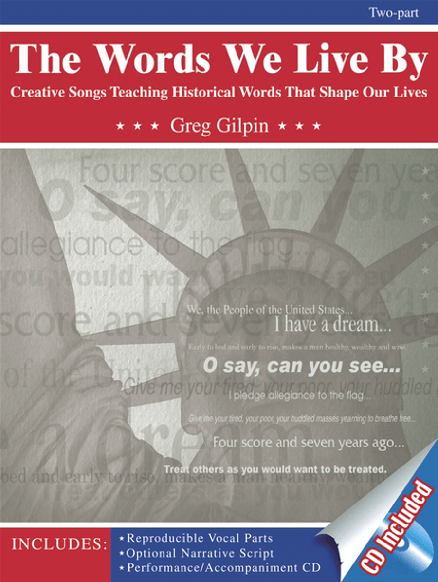 The Words We Live By 2-Part scores gallery preview page 1
