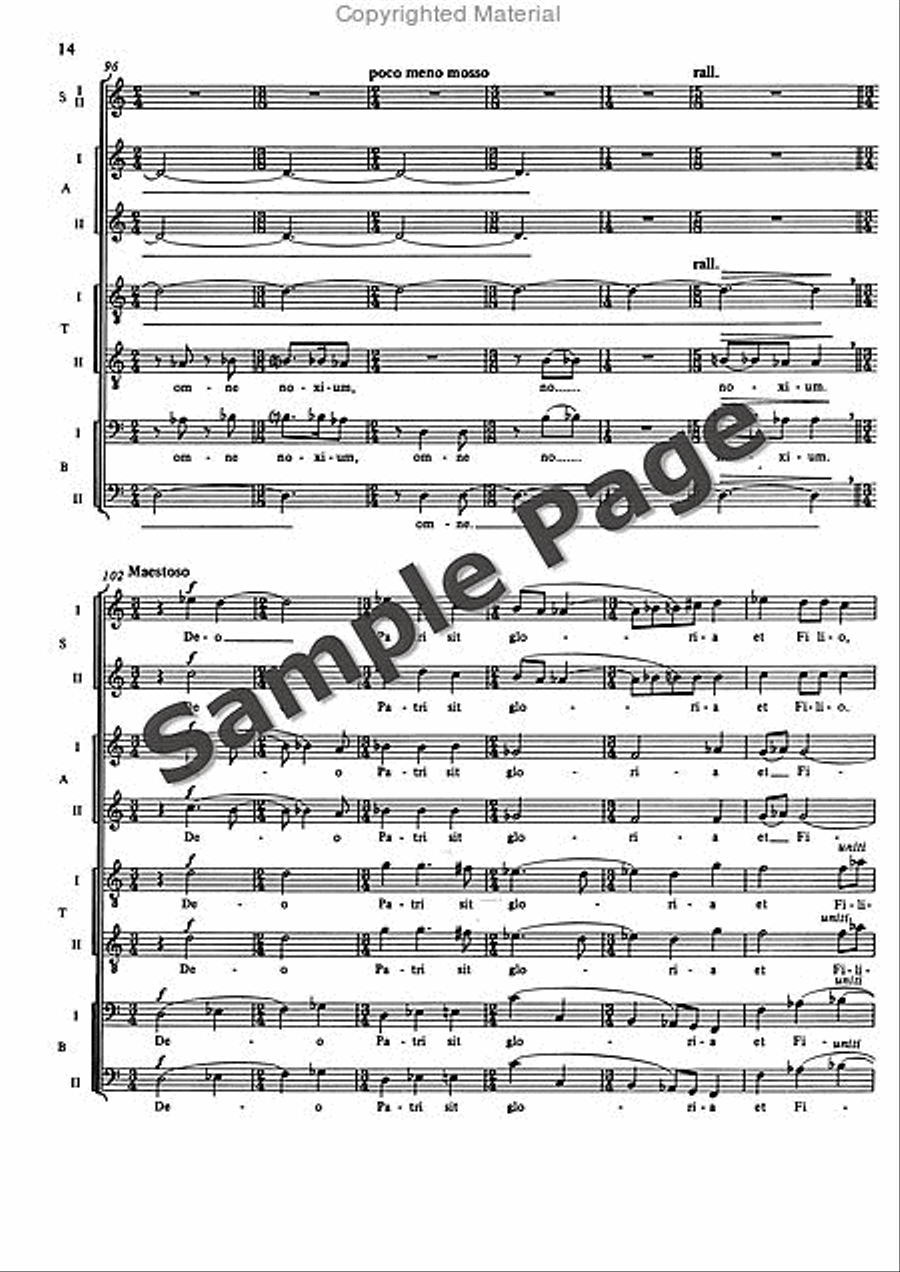 Veni Creator Veni Creator Mixed Choir scores gallery preview page 15
