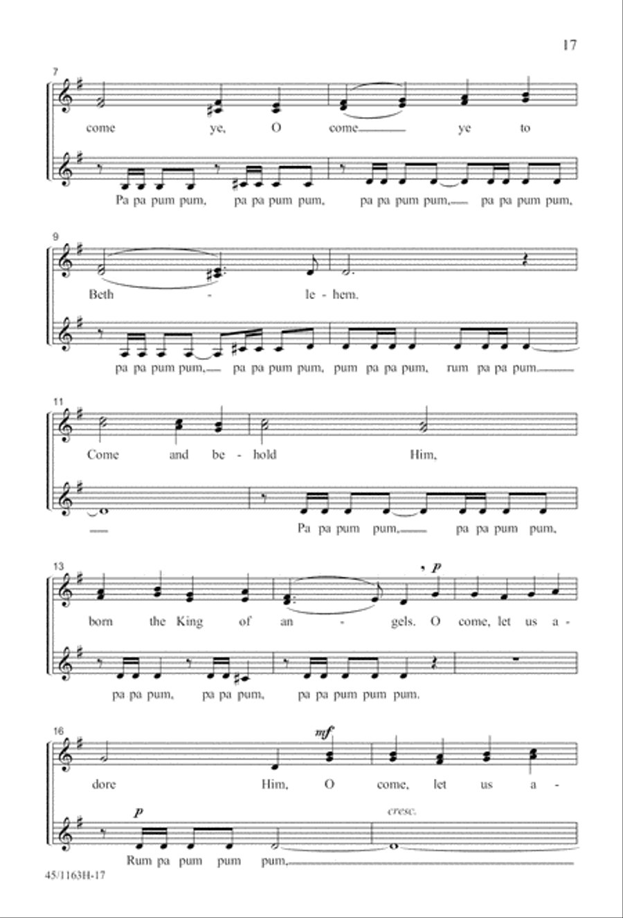 A-Caroling We Go! SSA scores gallery preview page 17