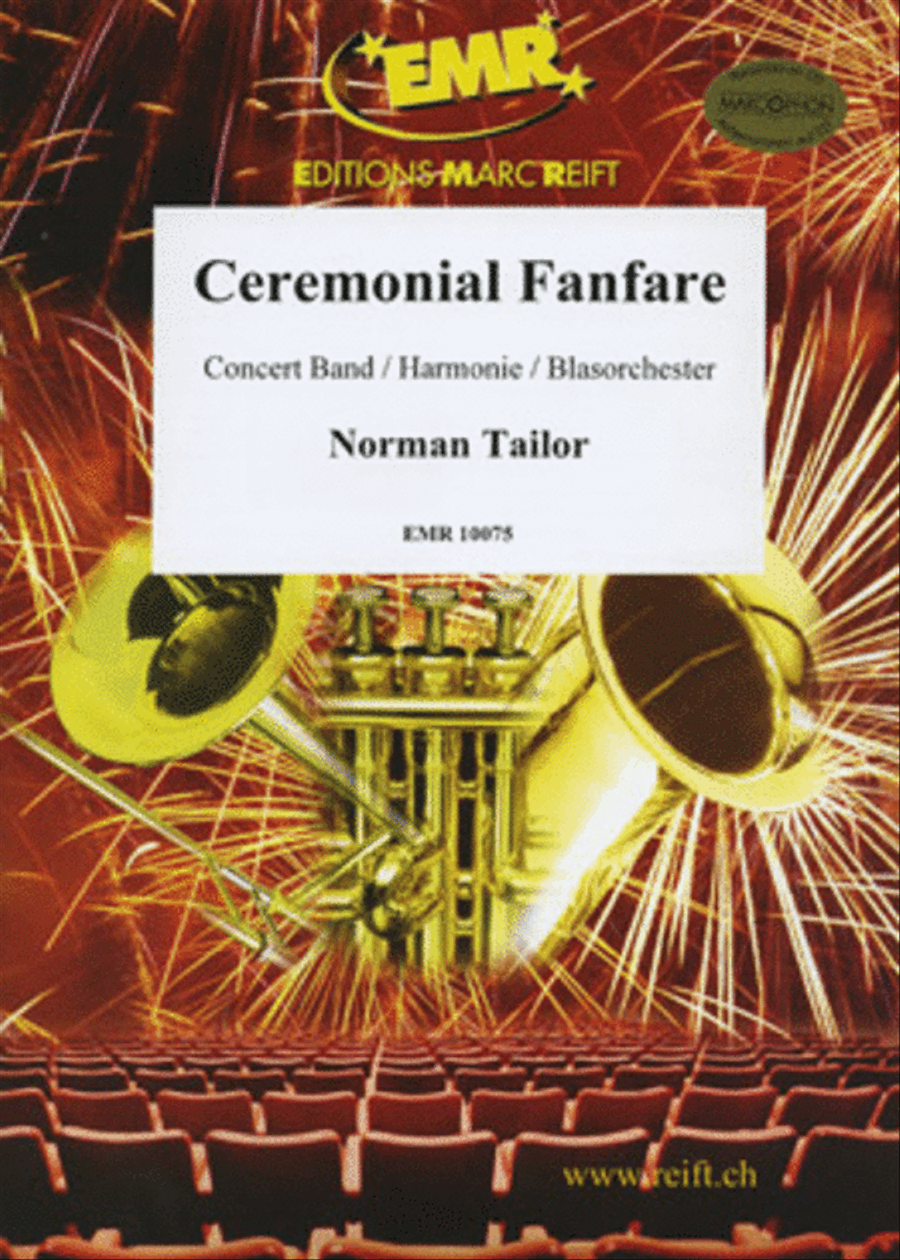 Ceremonial Fanfare Concert Band scores gallery preview page 1