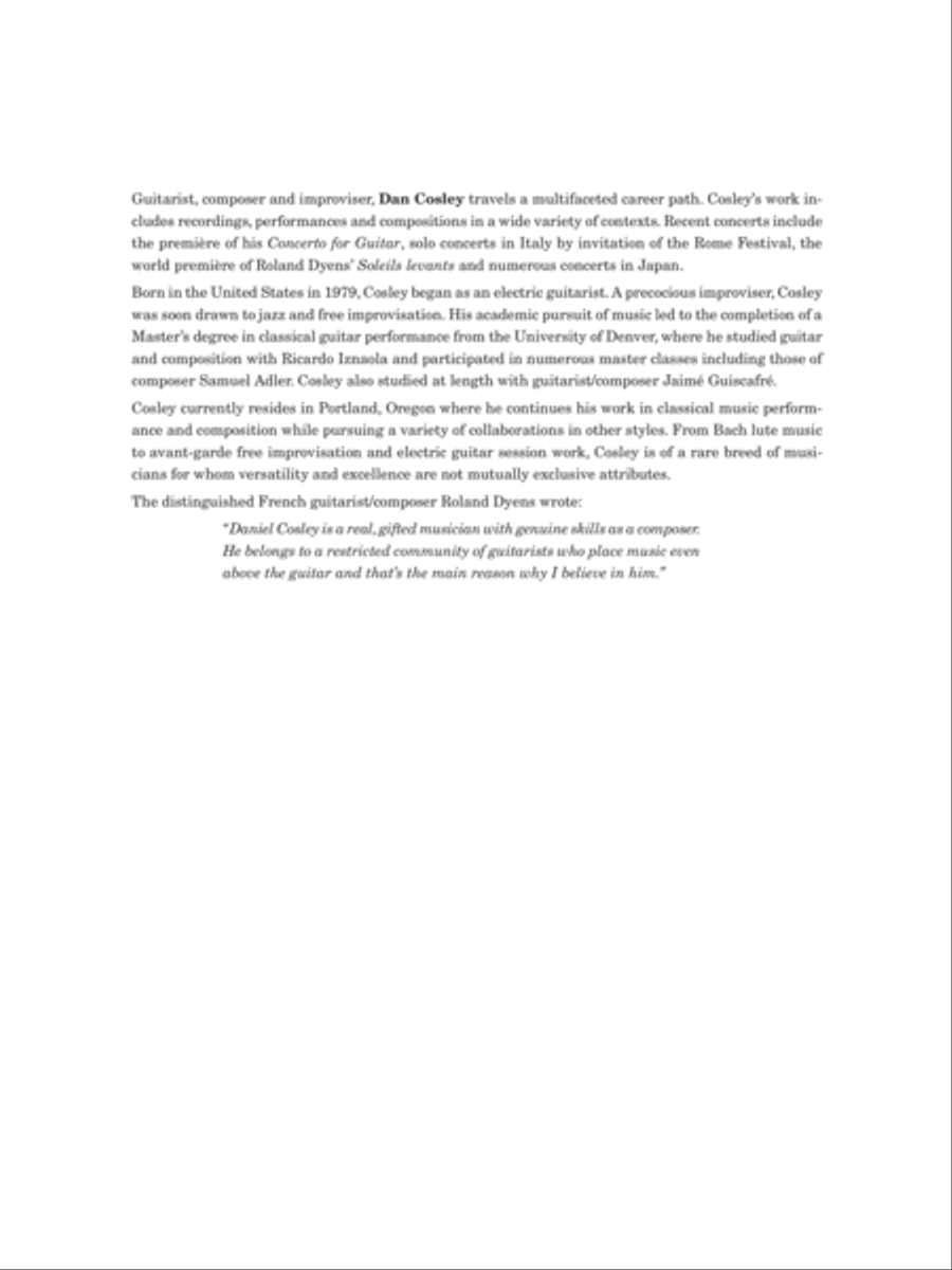 Pur ti miro Classical Guitar scores gallery preview page 2
