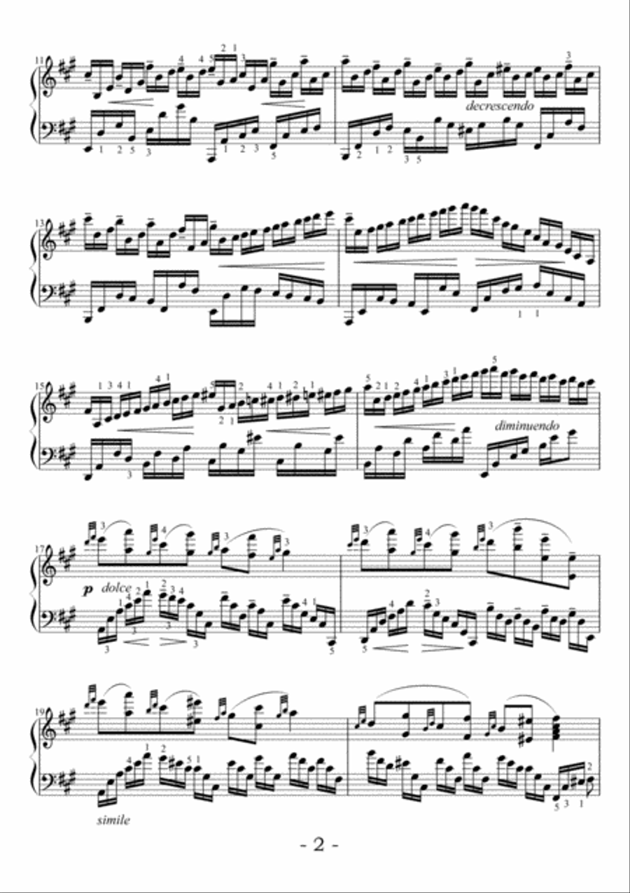 Three Studies for Piano by Jakub Metelka Piano Method scores gallery preview page 6