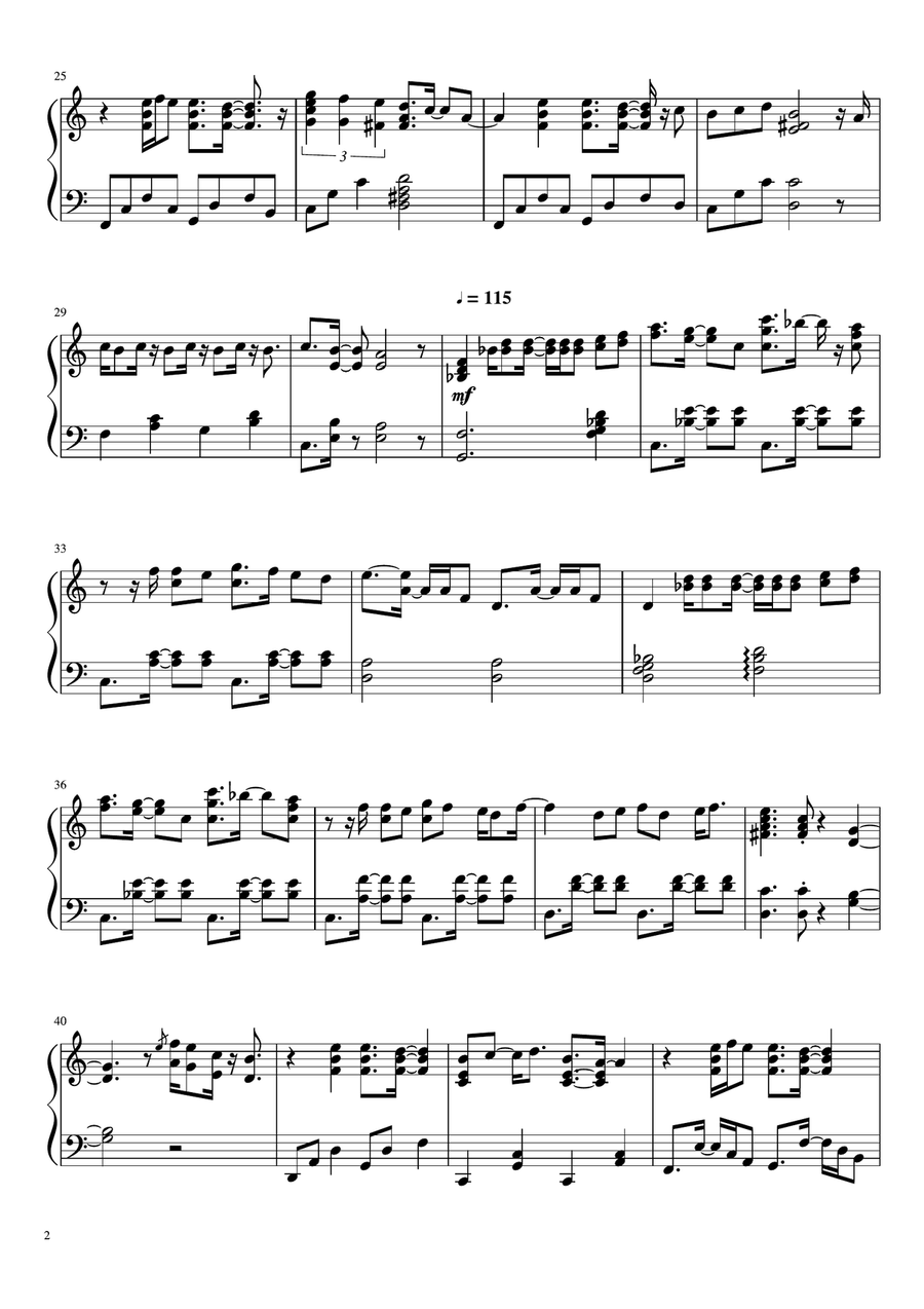 Time Adventure Time Adventure Piano Solo scores gallery preview page 2
