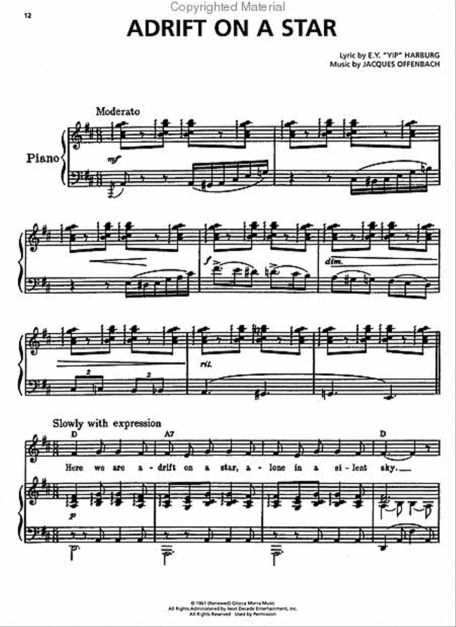 The Yip Harburg Songbook - 2nd Edition Piano, Vocal, Guitar scores gallery preview page 2