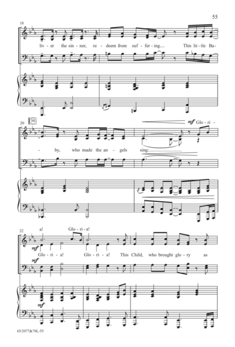 Jesus! - SATB Score with Performance CD 4-Part scores gallery preview page 22