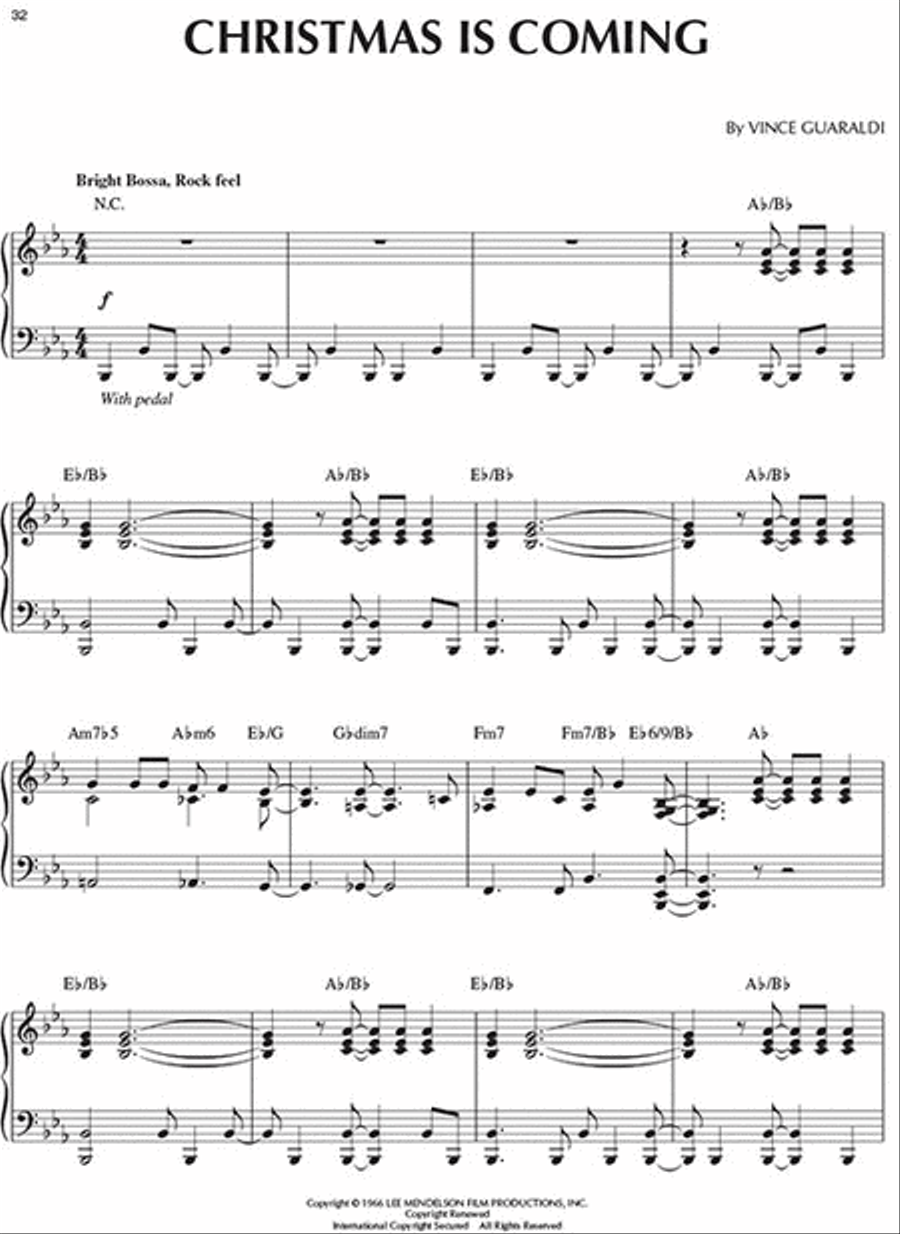 A Charlie Brown Christmas™ Piano Solo scores gallery preview page 5