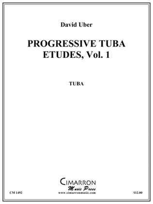 Book cover for Progessive Tuba Etudes, vol. 1