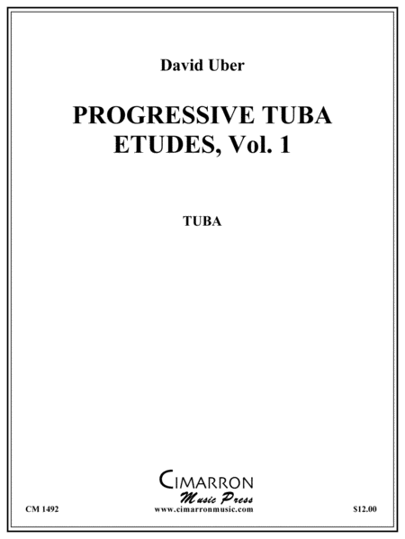Progessive Tuba Etudes, vol. 1