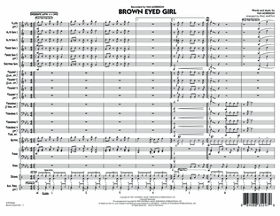 Brown Eyed Girl - Full Score