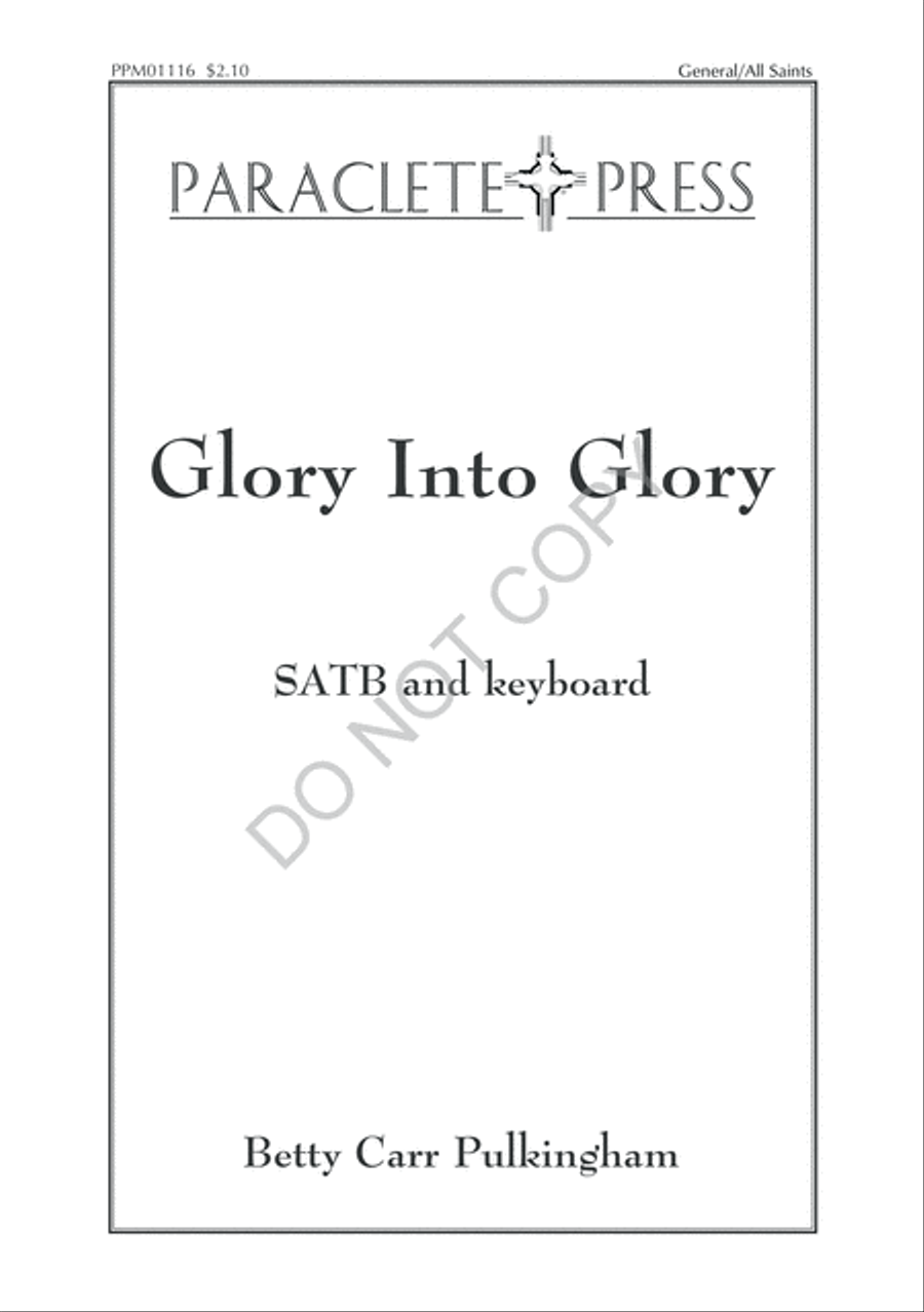 Glory into Glory Glory into Glory 4-Part scores gallery preview page 2