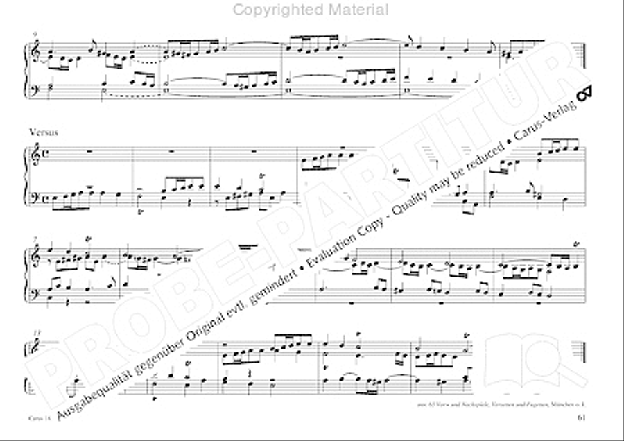 Organo pleno. Orgelstucke zum Ein- und Auszug Organ Solo scores gallery preview page 69