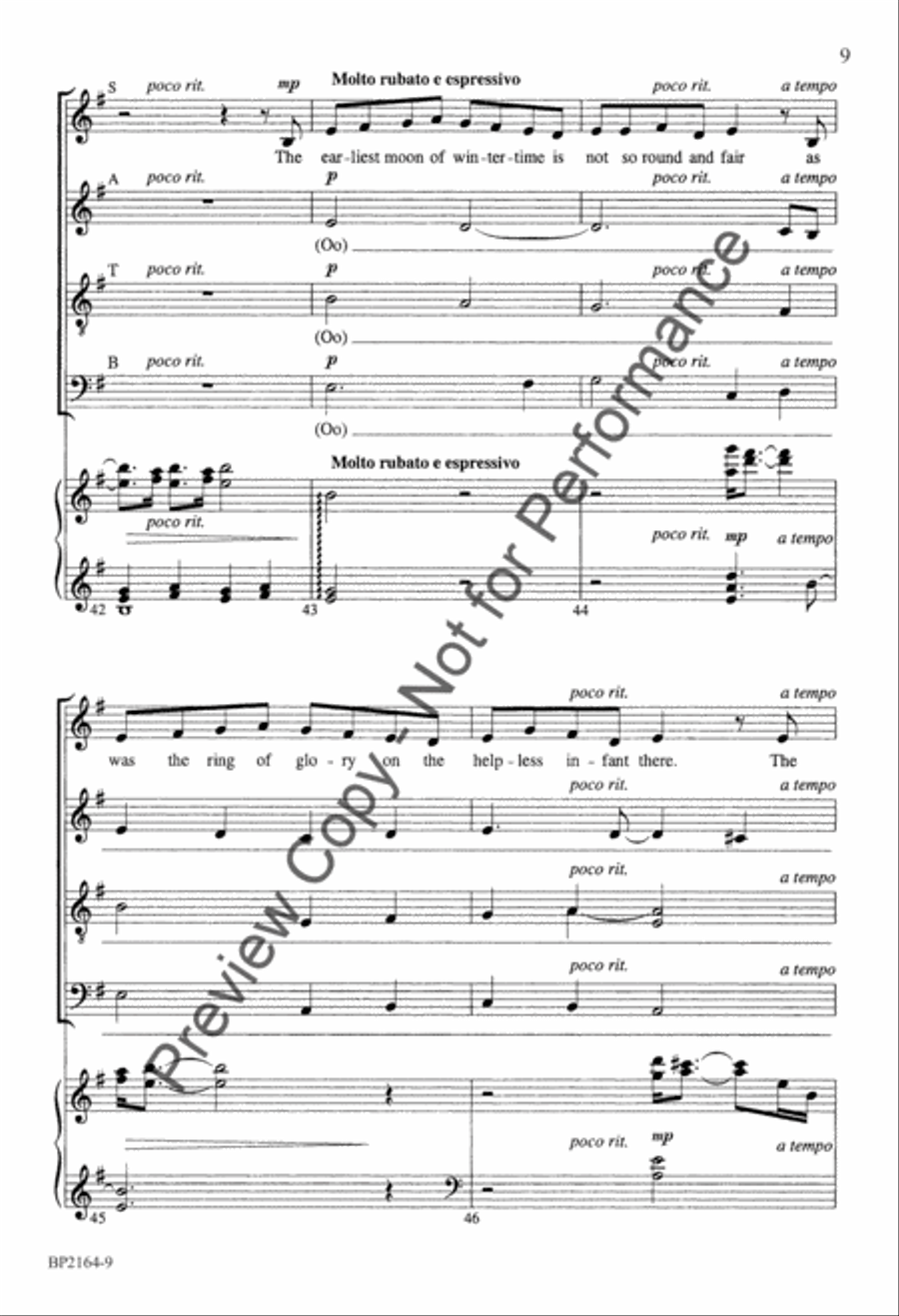 The Huron Carol 4-Part scores gallery preview page 10
