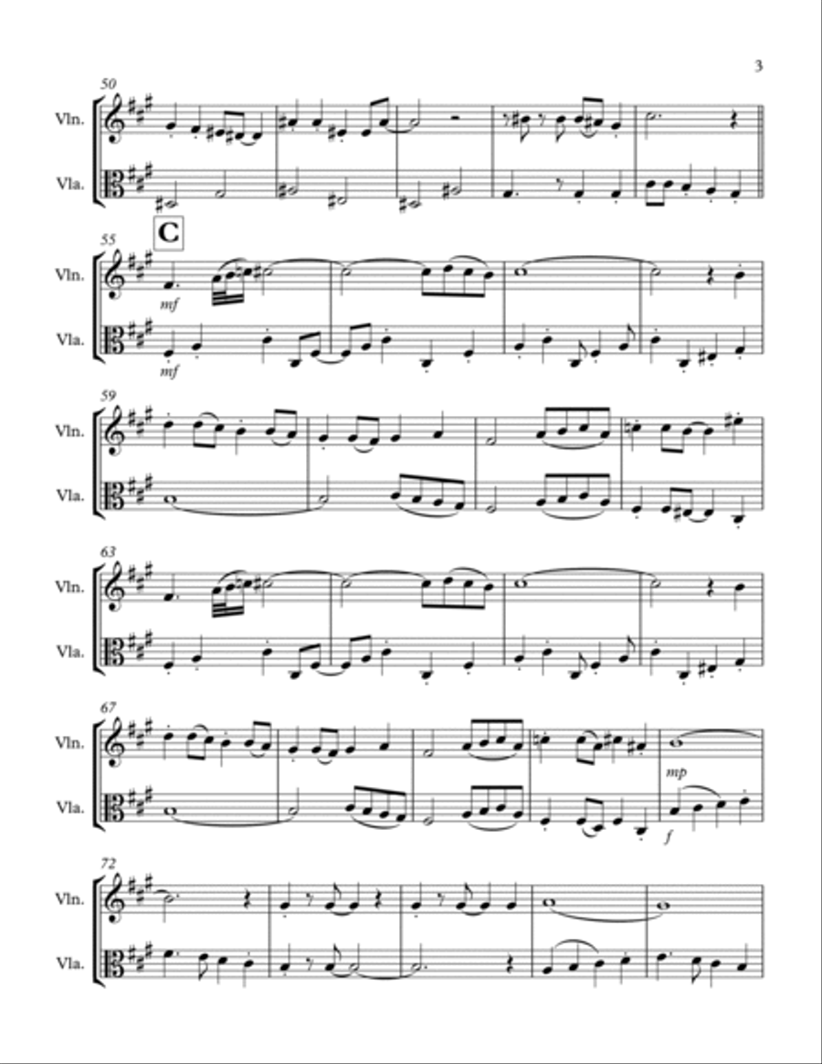 Puttin' On The Ritz String Duet scores gallery preview page 3
