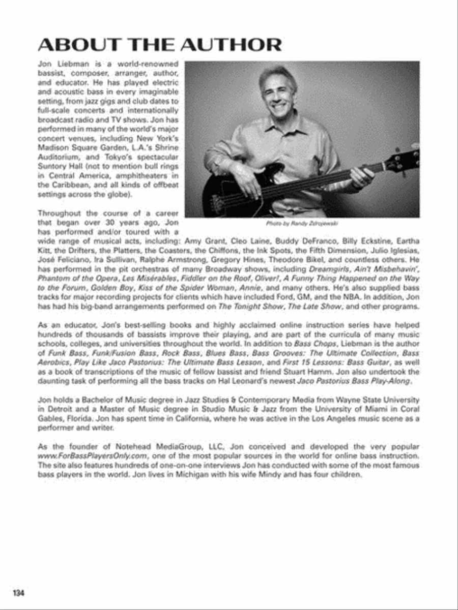 Bass Chops Bass Guitar Tablature scores gallery preview page 10