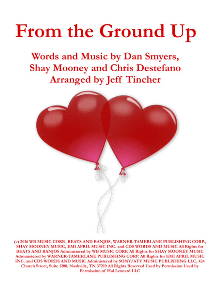 From The Ground Up Voice scores gallery preview page 1