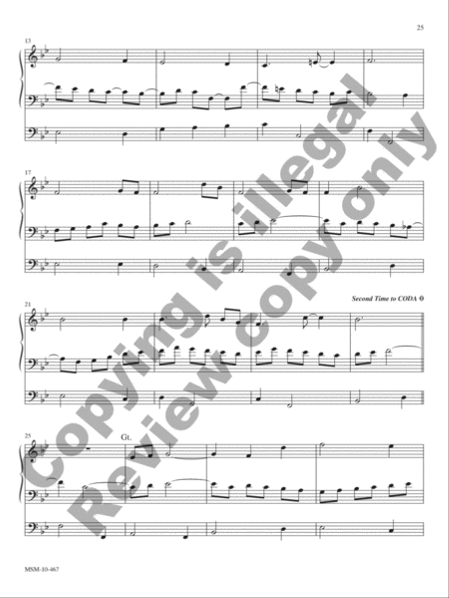 It Is Well with My Soul Organ scores gallery preview page 12