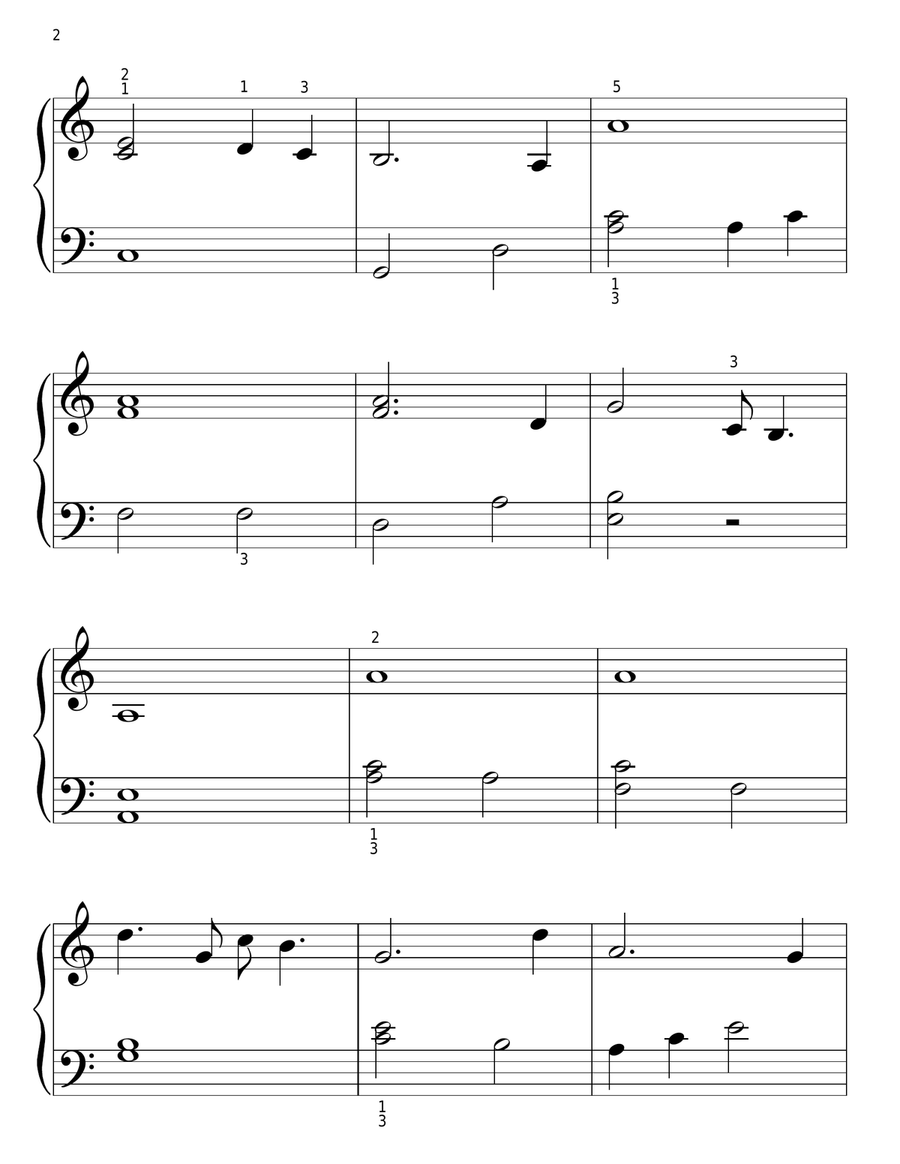 Compromise/Bella's Theme Easy Piano scores gallery preview page 2