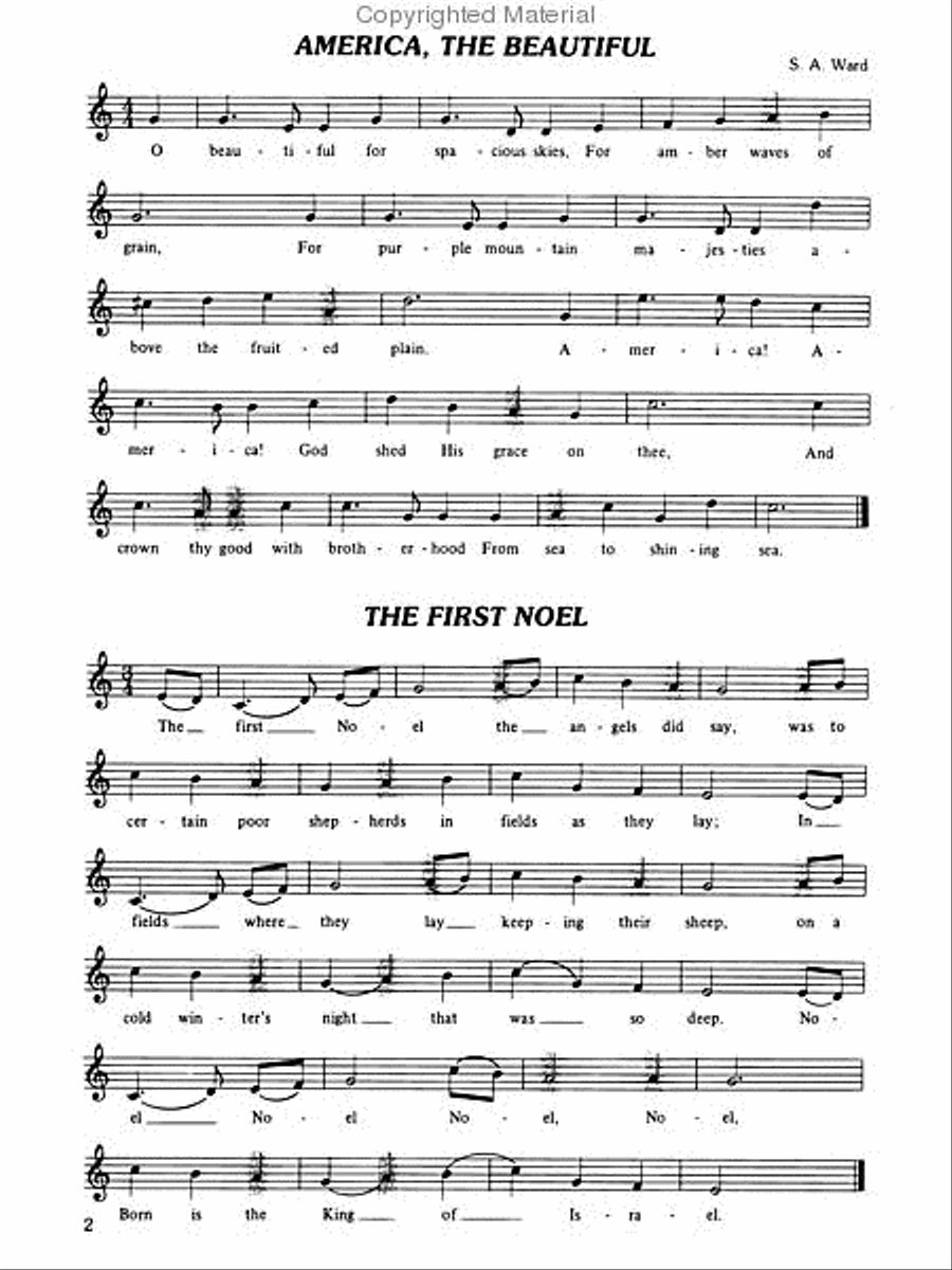 Alfred's Very First Tonechime Arrangements Handbell Choir scores gallery preview page 56